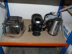 Toaster Coffee Maker and Two Electric Kettles