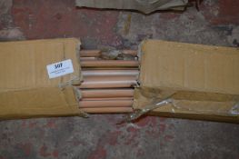 Pack of Beech Coloured Laminate Flooring Quadrant