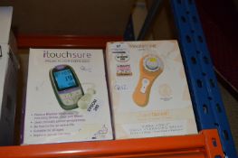 Pelvic Floor Exerciser and a Magnitone Cleansing Brush
