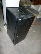 *Black Metal Storage Cabinet