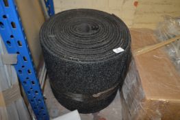 Roll of Charcoal Corded Carpeting