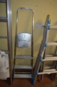 *Set of Three Tread Aluminium Steps