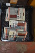 Ten Packs of Bosch Abrasive Papers