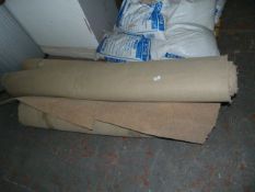 *Two Pieces of Beige Carpet