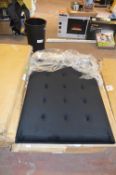 *Manhattan King Size Headboard (Black Velvet)
