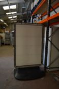 Large Freestanding Advertising Board