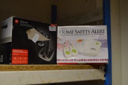 Home Safety Alert and a Motorola Triple Cordless Phone Set