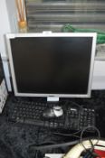 Dell PC Monitor and Keyboard