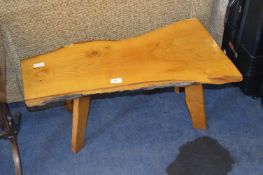 Pine Natural Wood Coffee Table