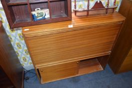 Teak Writing Side Cabinet