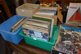 Five Boxes of LP Records