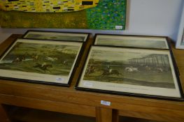 Set of Four Hunting Prints