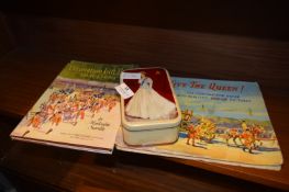 Royalty Commemorative Books and Tin