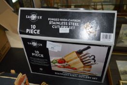 Sabatier 10 Piece Stainless Steel Knife