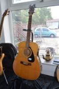 Yamaha Model:FG335 Acoustic Guitar with XCG Guitar Stand
