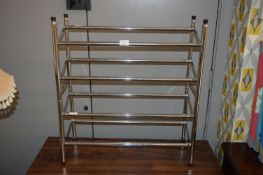 Chrome Shoe Rack