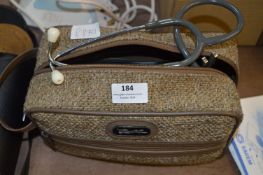 Doctors Bag Containing Heart Pressure Gauge, Stethoscope, etc.
