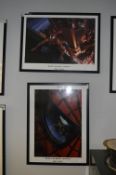 Two Marvel Comics Prints; Spiderman
