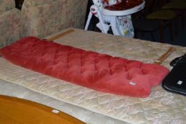 Pink Dralon Double Headboard