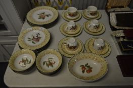 Johnson Brothers Fruit Pattern Dinner and Tea Service
