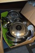 Stainless Steel Pan Set