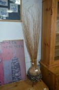 Cane Work Table Lamp