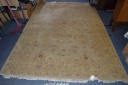 Light Brown Patterned Rug 112x73