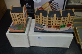 Two Oroch Scottish Pottery Houses