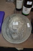 Wall Mounted Lion Mask Water Feature