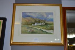 Gilt Framed Watercolour 