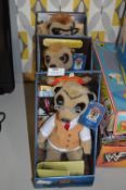 Three Meerkat Soft Toys