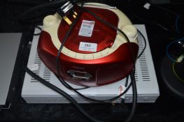 Sky+ Box and a Philips Portable CD Player