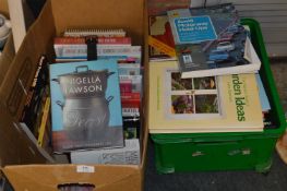 Two Boxes Containing Assorted Books; Fiction and Nonfiction