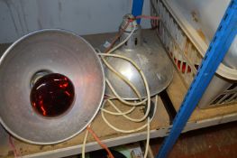 Two Livestock Infrared Lamps