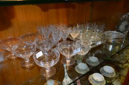 Selection of Drinking Glassware