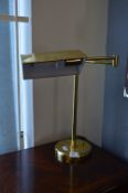 Brass Anglepoise Table Lamp