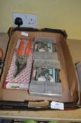 Two Packs of Assorted Washers and a Set of Tin Snips