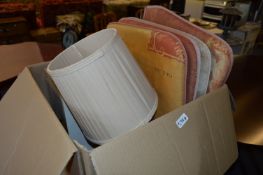 Box Containing Lamborghini CD Player, Jewelry Box, Table Lamp etc