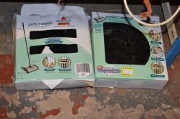 Two Bissell Carpet Sweeper