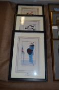 Set of Three Framed Prints 