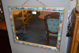 Floral Framed Wall Mirror