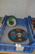 Ten 125mm Stone and Ten 180mm Steel Cutting Discs