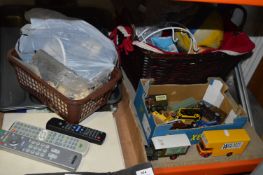 Royalty Books, Cutlery Tray, Soft Toys and Diecast Vehicles