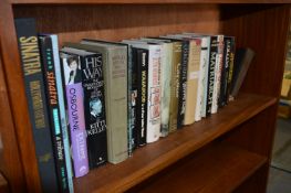 Collection of Hardback Autobiographies