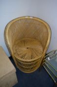 Wicker Tub Chair