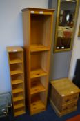 Pine Five Height Shelf Unit