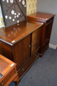 Mahogany TV Cabinet and Hi Fi Cabinet