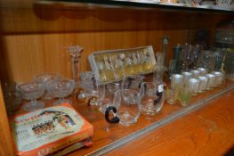 Selection of Drinking Glassware