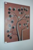 Aboriginal Style Painting on Canvas 