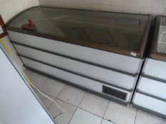 Novum Display Freezer with Domed Top Smoked Glass Lid (AF)